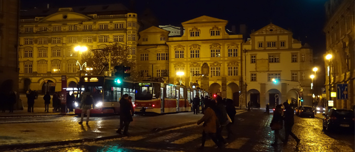 prague la nuit