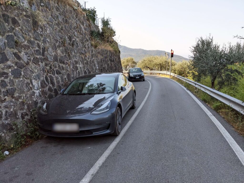 Les routes étroites des Cinque Terre