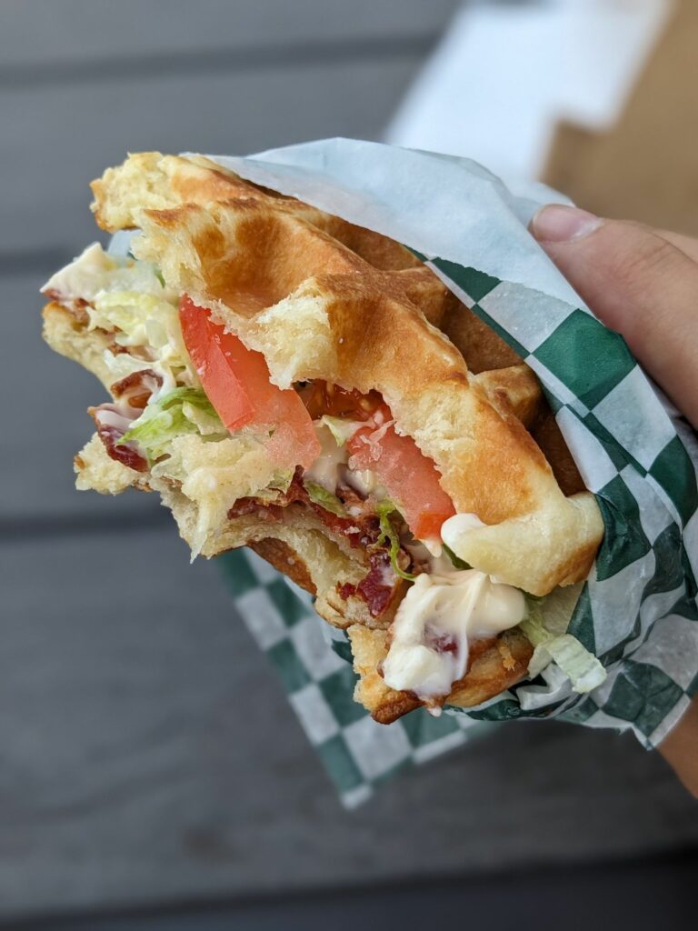 Gaufre BLT