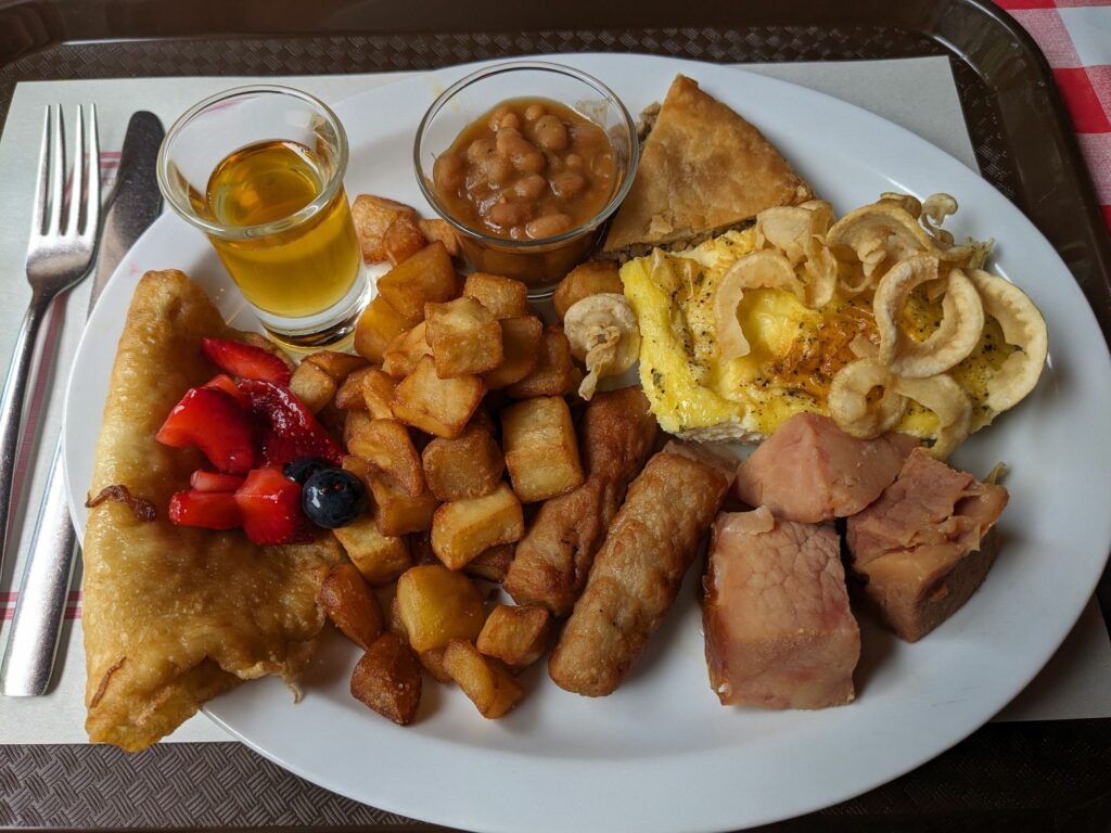 Assiette de cabane à sucre